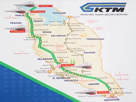ets train malaysia route map