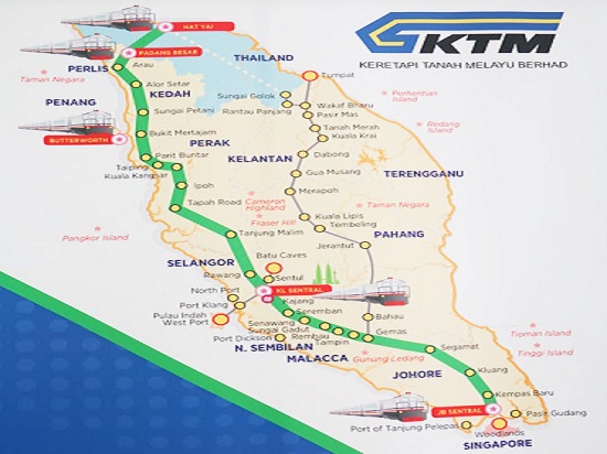 ets train malaysia route map